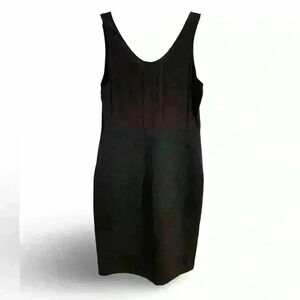 BRUNELLO CUCINELLI Silk Blend Tank Dress in Steel Grey Size Large